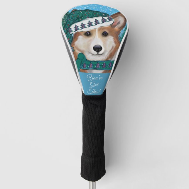 Couvre-club De Golf Corgi (Devant)