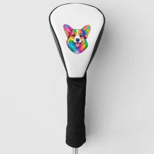 Couvre-club De Golf Corgi couleur