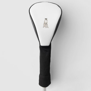 Couvre-club De Golf Costume dalmate Halloween Cool Simple Animal Fu