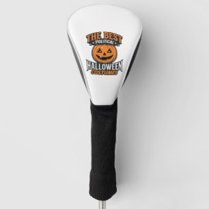 Couvre-club De Golf Costume de Halloween politique Citrouille Vintage