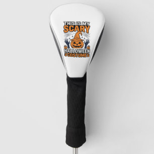 Couvre-club De Golf Costume Halloween Épouvantable Chapeau de Sorcière