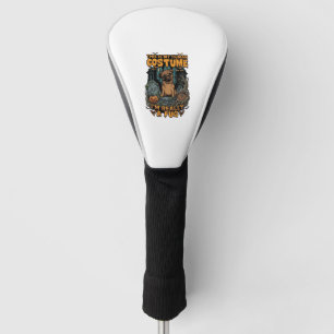 Couvre-club De Golf Costume Humain Pug Halloween Citrouille Pierre Tom