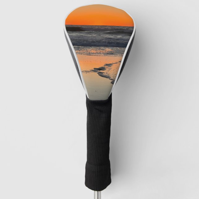 Couvre-club De Golf Coucher de soleil de Wansea (Devant)