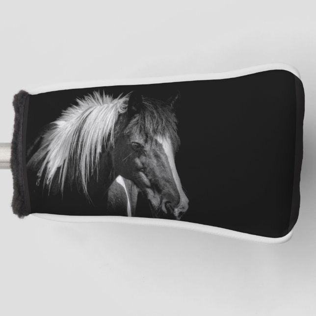 Couvre-club De Golf Couvercle à tête de cheval (Devant)