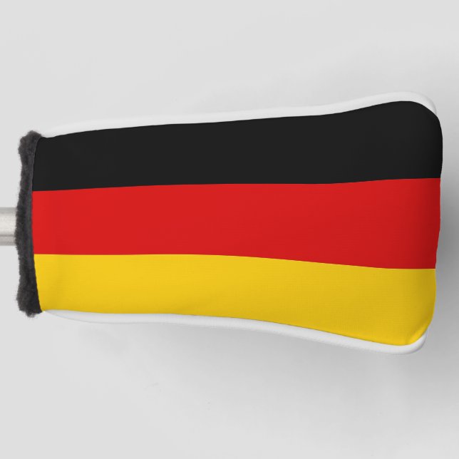Couvre-club De Golf Couvercle de golf avec Drapeau d'Allemagne (Devant)