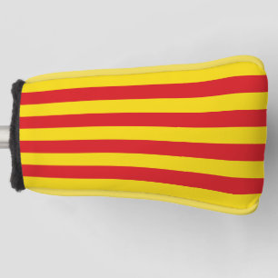 Couvre-club De Golf Couvercle de golf avec drapeau de Catalogne
