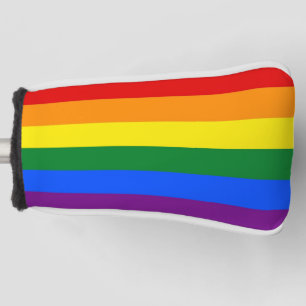 Couvre-club De Golf Couvercle de golf avec drapeau de fierté LGBT