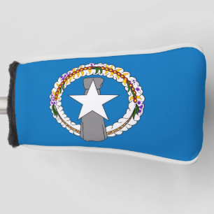 Couvre-club De Golf Couvercle de golf avec drapeau de Mariana du Nord