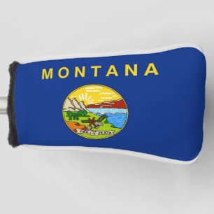 Couvre-club De Golf Couvercle de golf avec Drapeau de Montana, USA
