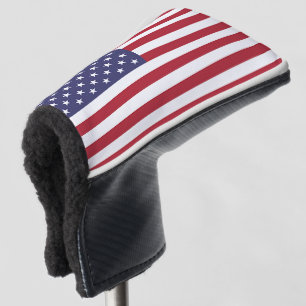 Couvre-club De Golf Couvercle de golf avec Drapeau des USA