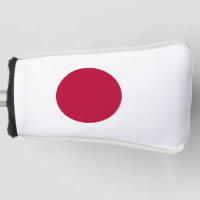 Couvercle de golf avec drapeau du Japon