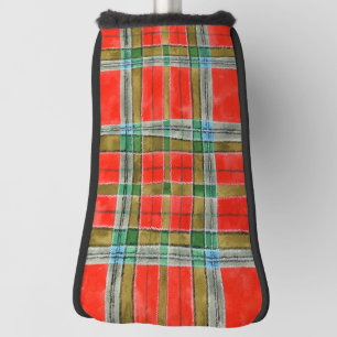 Couvre-club De Golf Couvercle de navette de golf MAC BAIN TARTAN