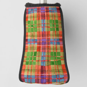 Couvre-club De Golf Couvercle de navette de golf MAC RAE TARTAN