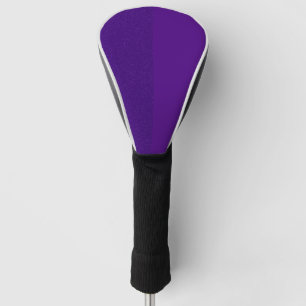 Couvre-club De Golf Couvercle de tête de golf à texture violette perso