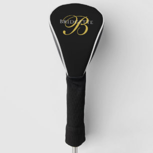 Couvre-club De Golf Couvercle de tête de golf de Monogramme personnali