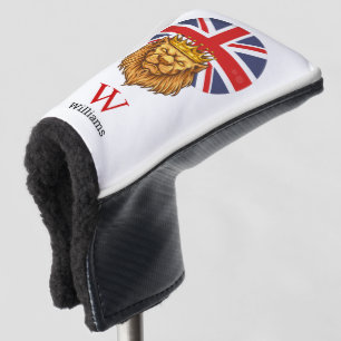 Couvre-club De Golf Couvercle de tête de golf du Lion Royal BRITISH