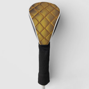Couvre-club De Golf Couvercle de tête de golf Majestic Gold
