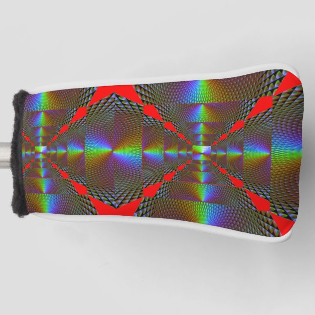 Couvre-club De Golf Couvercle numérique coloré - Parfait S (Devant)