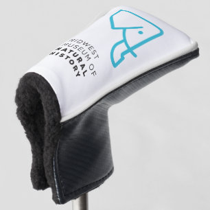 Couvre-club De Golf Couverture bleue de putter d'éléphant de MMNH