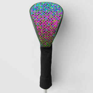 Couvre-club De Golf Couverture Bling en cristal Strass de conducteur