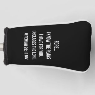 Couvre-club De Golf Couverture Christian Putter Drôle cadeau de Fête