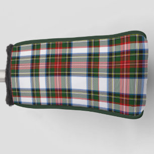 Couvre-club De Golf Couverture de club de golf de plaid de tartan de