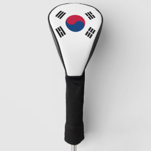 Couvre-club De Golf Couverture de conducteur de golf avec drapeau de l