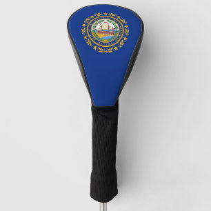 Couvre-club De Golf Couverture de conducteur de golf avec drapeau du N