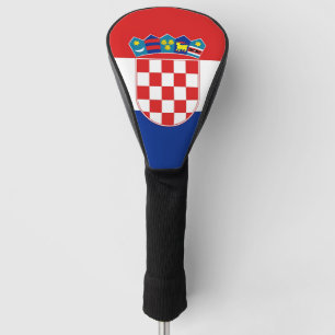 Couvre-club De Golf Couverture de conducteur de golf avec le drapeau