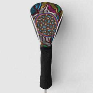 Couvre-club De Golf Couverture de la tête de golf Aboriginal Design-15