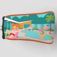 Couverture de marionnette Retro Gay Pool