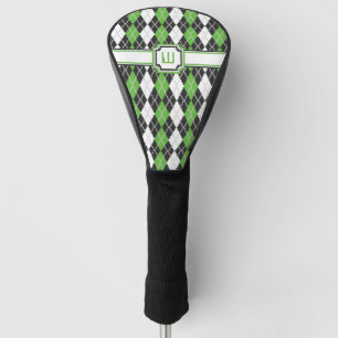 Couvre-club De Golf Couverture du pilote de Jacquard rétroactif