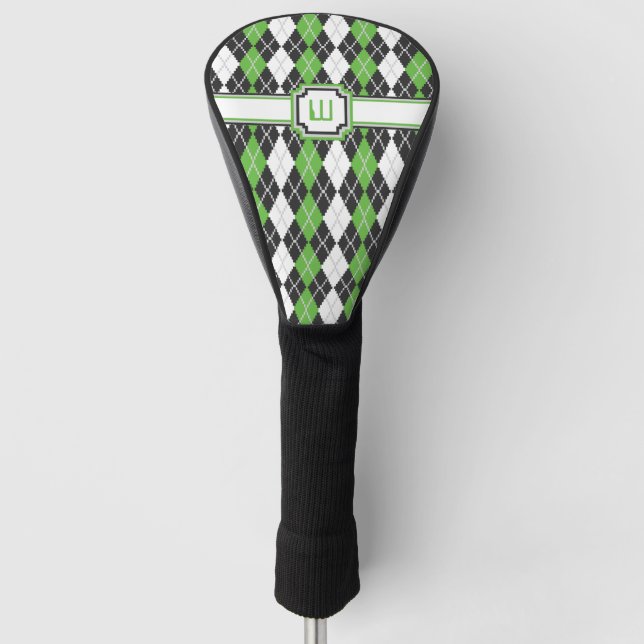 Couvre-club De Golf Couverture du pilote de Jacquard rétroactif (Devant)