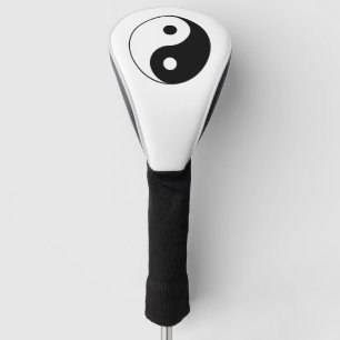 Couvre-club De Golf Couverture du pilote Yin et Yang