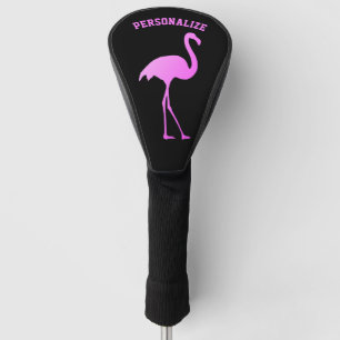 Couvre-club De Golf Couverture personnalisée avec flamant rose