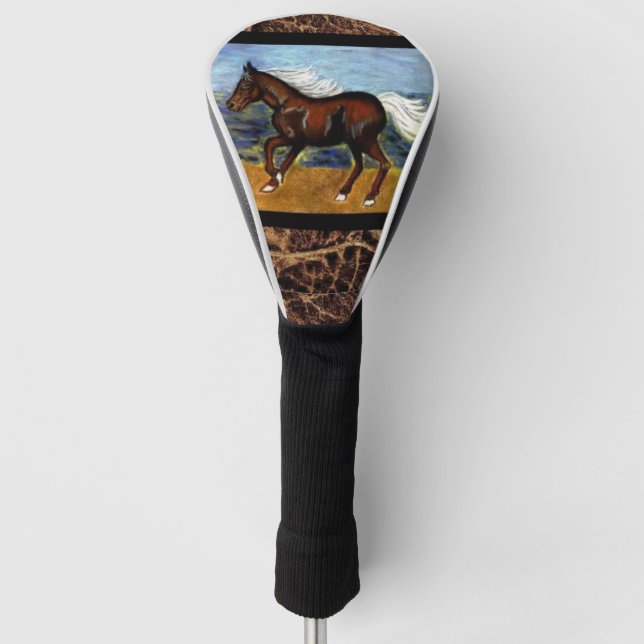 Couvre-club De Golf Couverture pour chauffeur-cheval de campagne MVB (Devant)