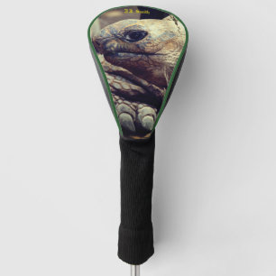 Couvre-club De Golf Couvre-casque de Conducteur Tendance Animal Tortue
