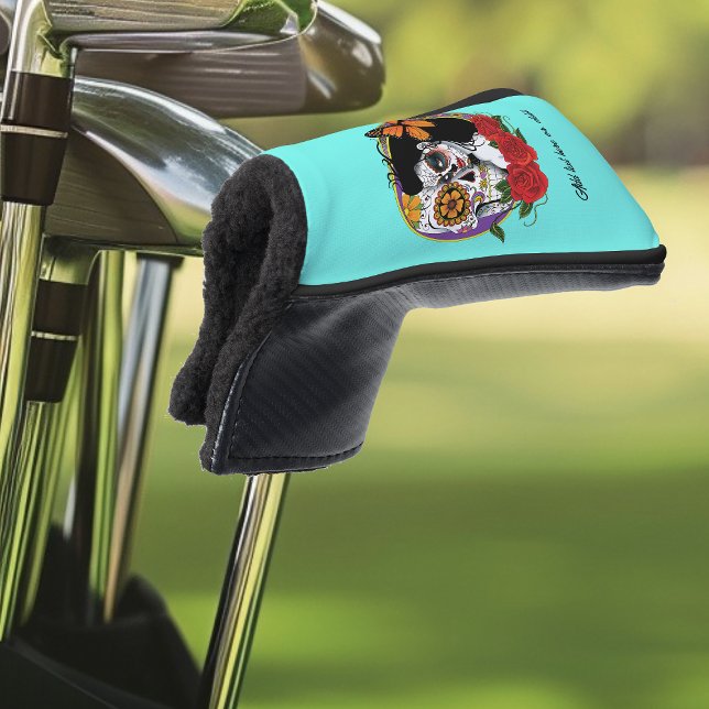 Couvre-club De Golf Crâne à sucre Art Nouveau (Créateur téléchargé)