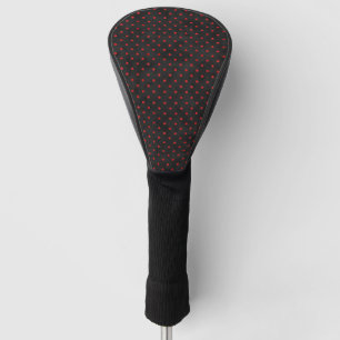 Couvre-club De Golf Crânes rouges et série Tournesol Conception 14