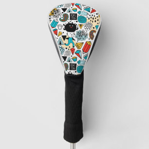 Couvre-club De Golf Crazy head