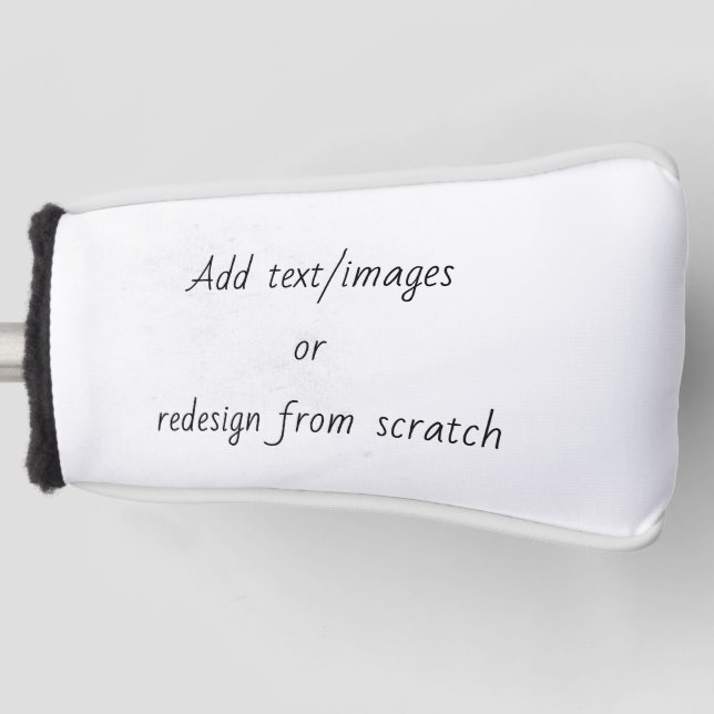 Couvre-club De Golf Create Your Own (Devant)