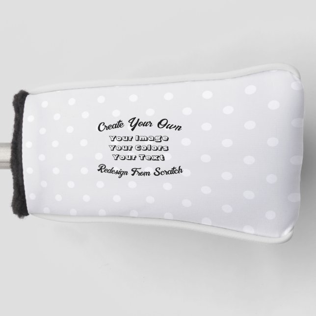 Couvre-club De Golf Créez votre propre (Devant)