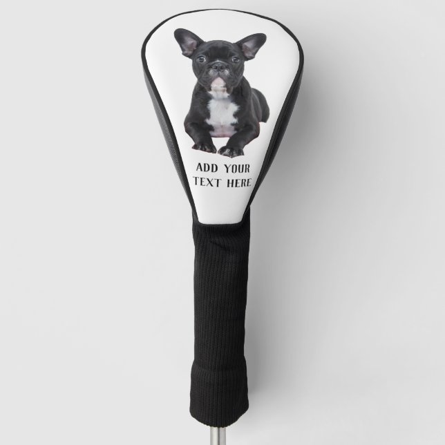 Couvre-club De Golf Créez votre propre Bulldog Français (Devant)