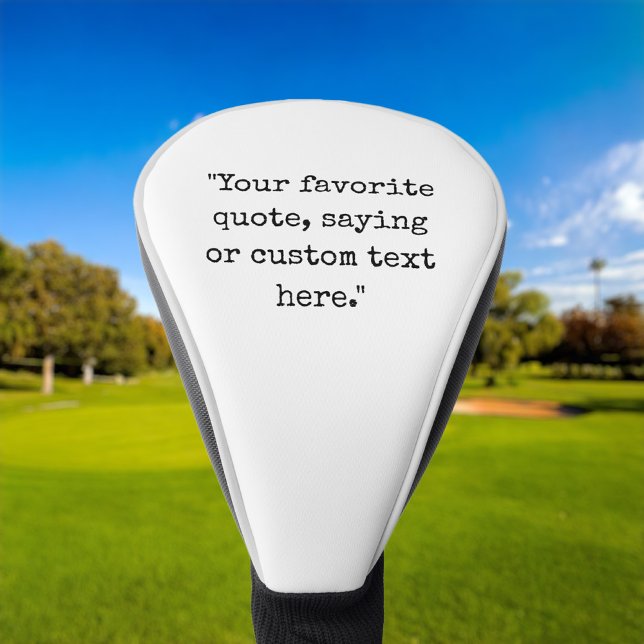 Couvre-club De Golf Créez votre propre devis (Créateur téléchargé)