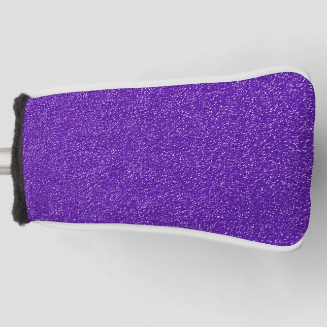 Couvre-club De Golf Créez votre propre Parties scintillant violette (Devant)