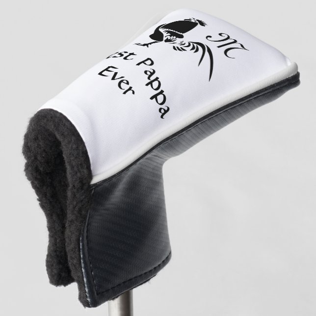 Couvre-club De Golf Croisière de coq noir meilleur Pappa jamais (Devant 3/4)