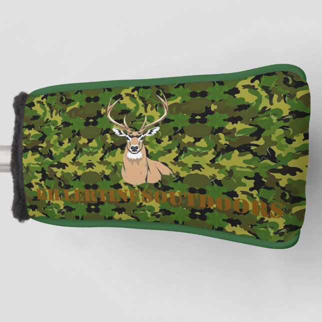 COUVRE-CLUB DE GOLF CUSTOM CAMO PUTTER COVER (Devant)