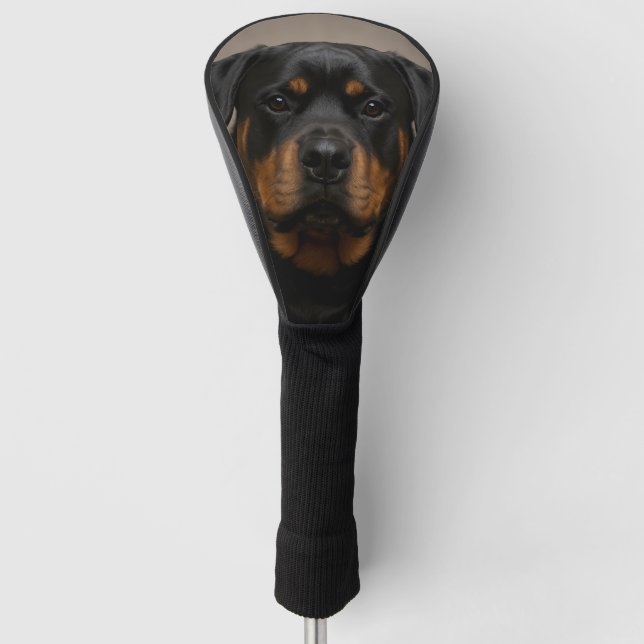 Couvre-club De Golf Custom Dog Photo Golf (Devant)