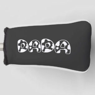 Couvre-club De Golf Cute Dada Vache Anniversaire Famille Correspondant