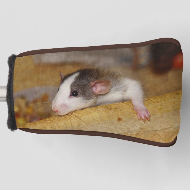 Couvre-club De Golf Cute rat (Devant)